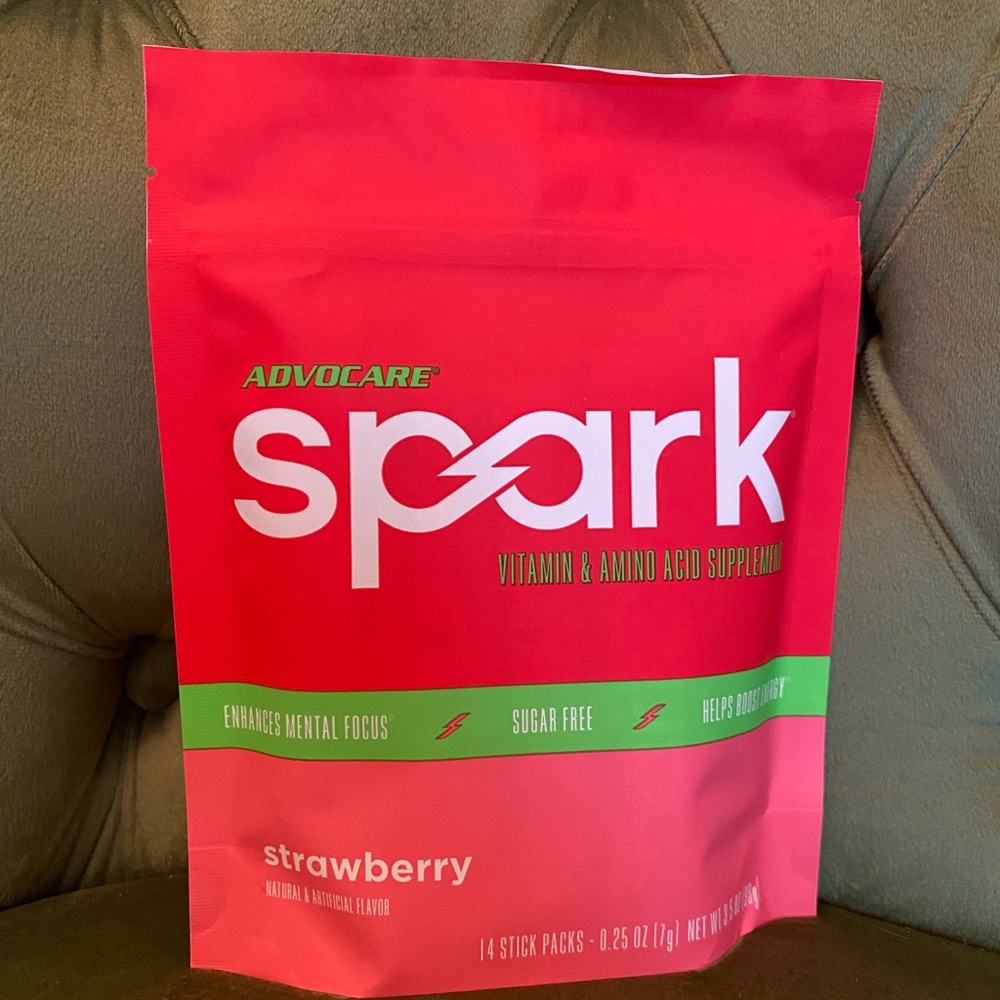 NEW ADVOCARE SPARK Strawberry Vitamin & Amino Acid Supplement